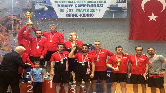 Atakum Halk Eğitim Merkezimiz Masa Tenisi Turnuvasında Türkiye 3. sü Oldu