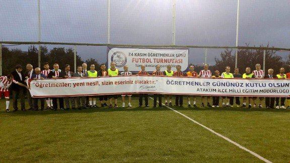 24 Kasım Öğretmenler Günü Futbol Turnuvası Başladı