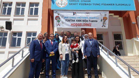 Ş. Yüzbaşı Tunç Fidaner Ortaokulu TÜBİTAK 4006 Proje Sergisi Açılışı Gerçekleştirildi