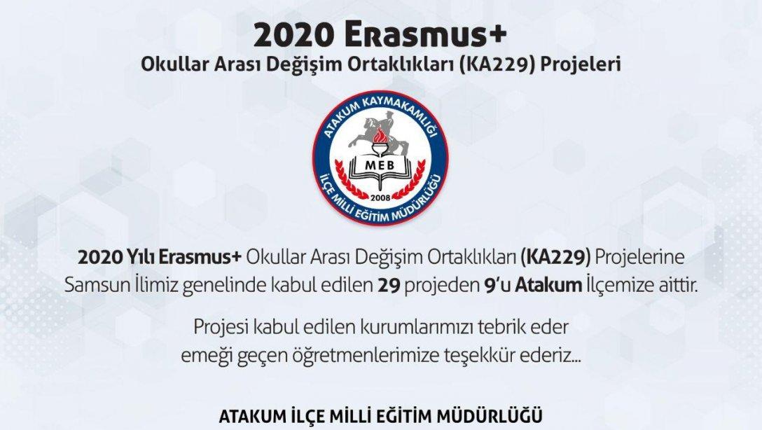 2020 Yılı Erasmus+ Okullar Arası Değişim Ortaklıkları (KA229)
