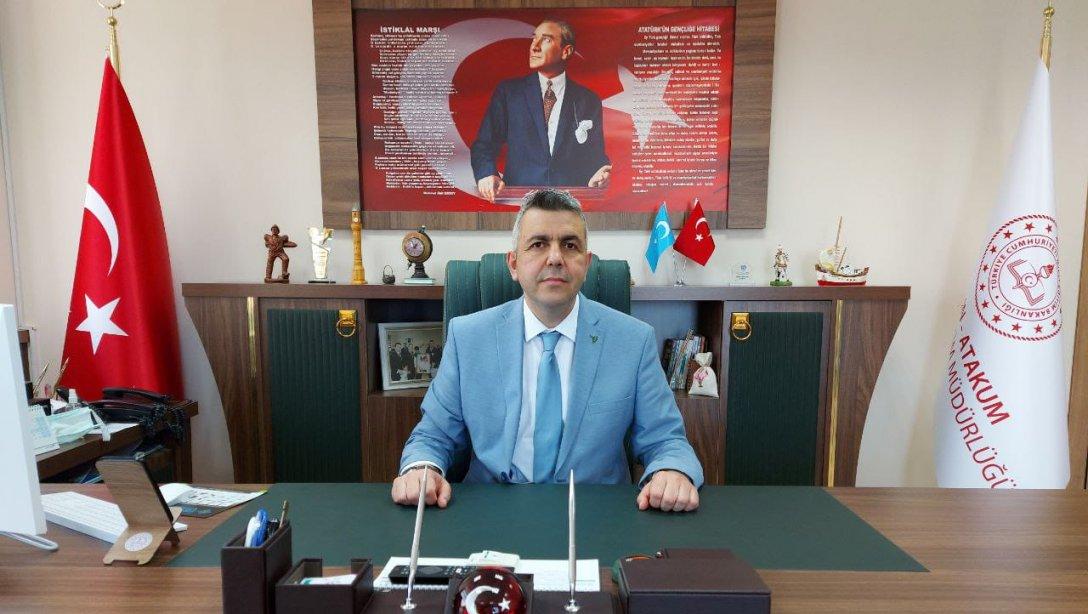 ''İlçe Milli Eğitim Müdürümüz Sayın Mehmet İrfan YETİK 2020-2021 Eğitim Öğretim Yılının sona ermesi nedeniyle bir mesaj yayımladı.''