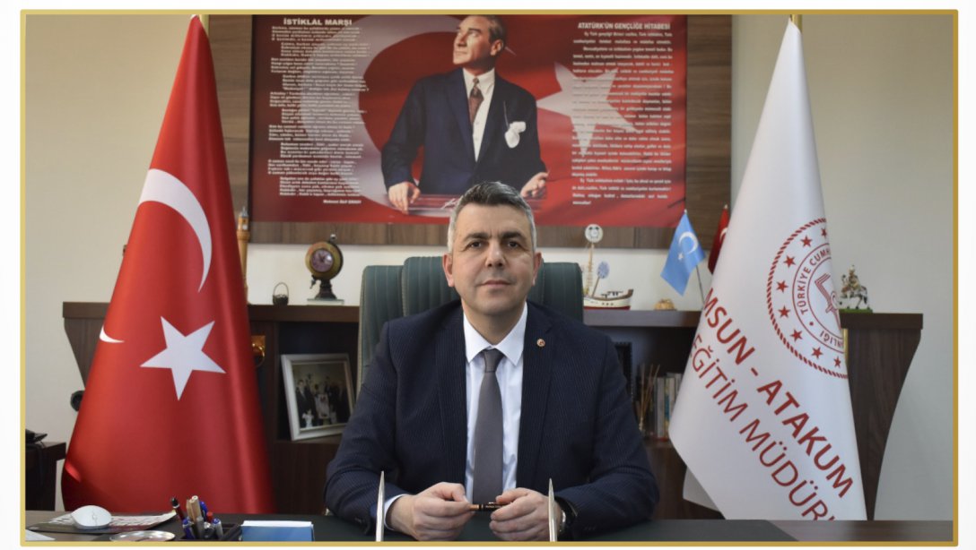 İlçe Milli Eğitim Müdürümüz Mehmet İrfan YETİK'in 23 Nisan Ulusal Egemenlik ve Çocuk Bayramı Mesajı