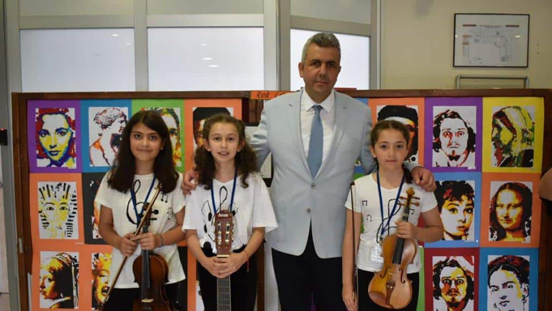 İlçe Milli Eğitim Müdürümüz Mehmet İrfan Yetik, Ertuğrul Gazi Ortaokulumuzun 