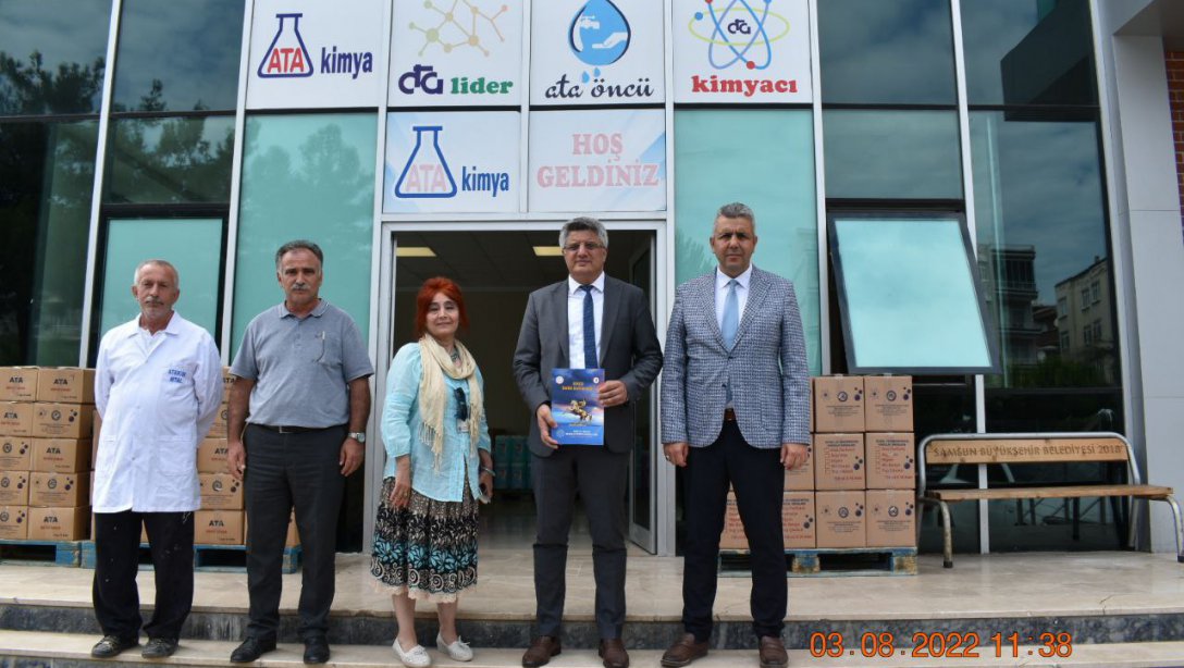 İl Milli Eğitim Müdürümüz Sayın Dr. Murat Ağar, Atakum Mesleki ve Teknik Anadolu Lisemizi ziyaret etti