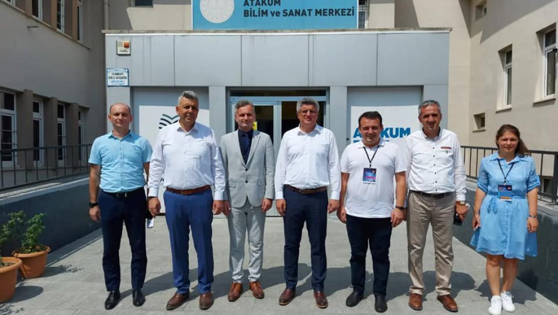 İl Milli Eğitim Müdürümüz Sayın Dr. Murat Ağar'ın Atakum Bilim ve Sanat Merkezimizi Ziyareti