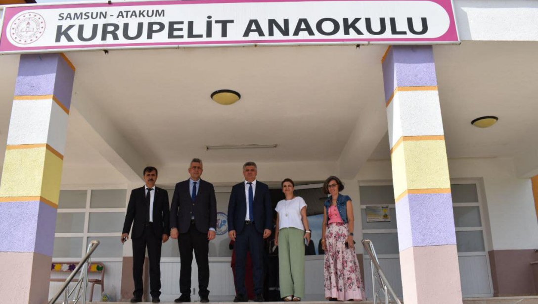 İl Milli Eğitim Müdürümüz Sayın Dr. Murat Ağar, Kurupelit Anaokulumuzu ziyaret etti.   