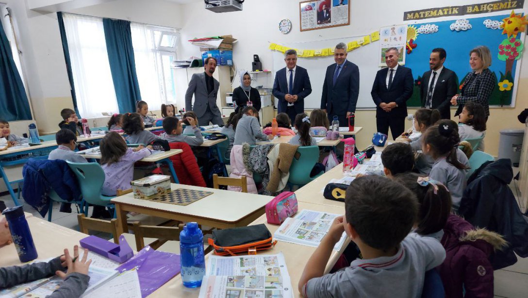 İl Milli Eğitim Müdürümüz Dr. Murat Ağar, Hüseyin Avni Asal İlkokulumuzu ziyaret etti.