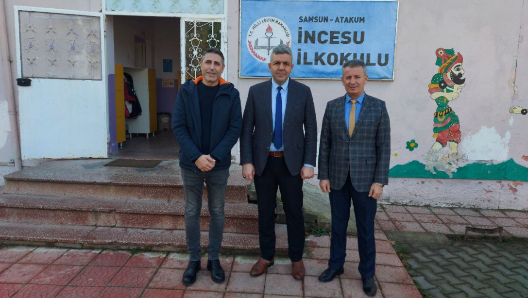 İlçe Milli Eğitim Müdürümüz Mehmet İrfan Yetik'in Okul Ziyareti