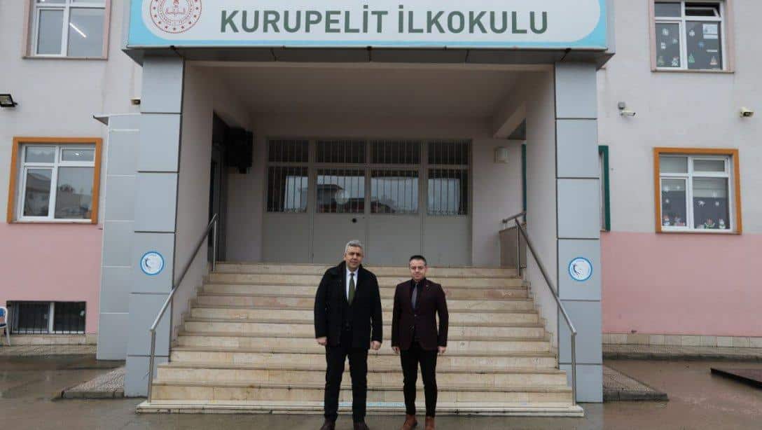 İlçe Milli Eğitim Müdürümüz Mehmet İrfan YETİK, Kurupelit İlkokulumuzu Ziyaret Etti