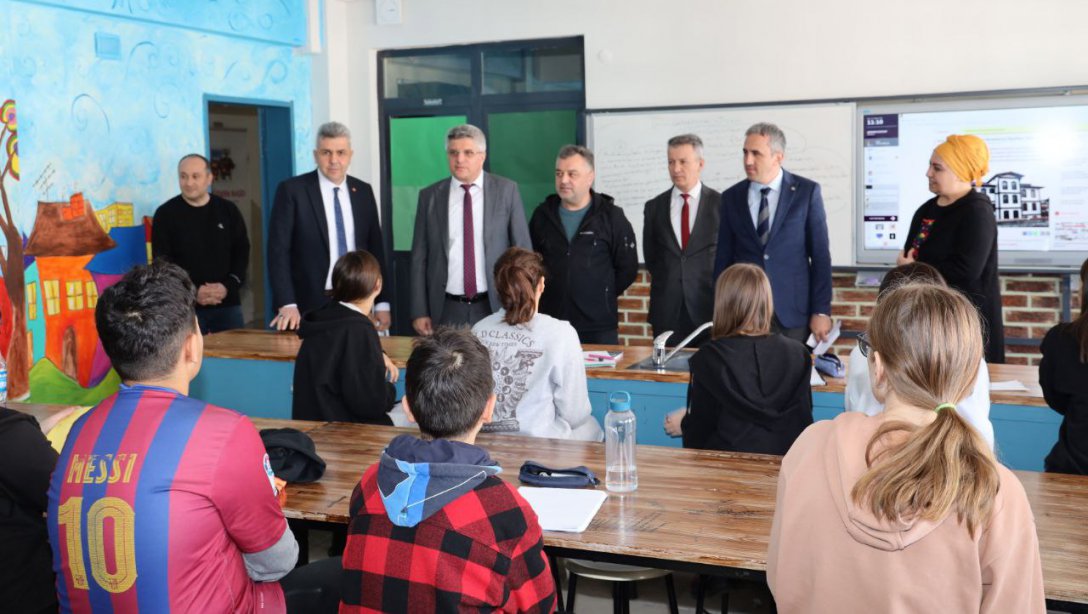 İl Milli Eğitim Müdürümüz Dr. Murat Ağar, Atakent Ortaokulumuzu Ziyaret Etti