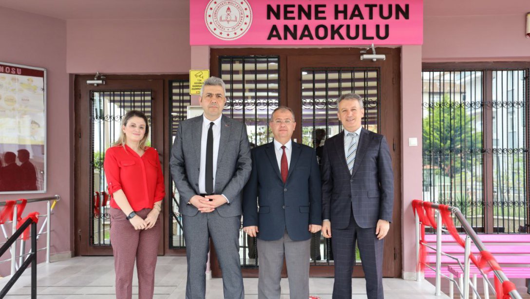İlçe Milli Eğitim Müdürümüz Mehmet İrfan YETİK, Nene Hatun Anaokulumuzu Ziyaret Etti