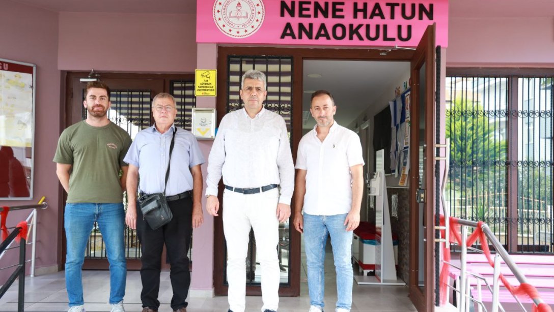 İlçe Milli Eğitim Müdürümüz Mehmet İrfan Yetik'in, Nene Hatun Anaokulumuzu Ziyareti