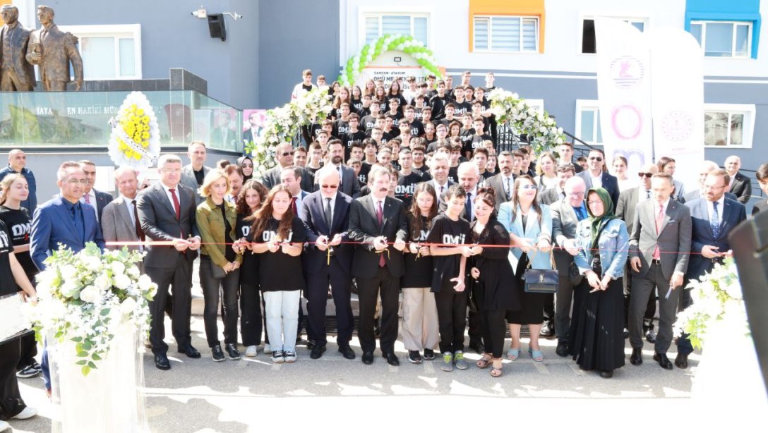 Ondokuz Mayıs Üniversitesi Mesleki ve Teknik Anadolu Lisesi Açılış Töreni Gerçekleştirildi