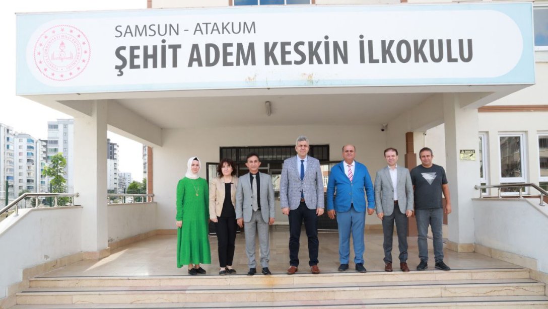 İlçe Milli Eğitim Müdürümüz Mehmet İrfan Yetik, Şehit Adem Keskin İlkokulumuzu Ziyaret Etti