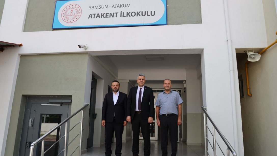  İlçe Milli Eğitim Müdürümüz Mehmet İrfan Yetik, Atakent İlkokulumuzu Ziyaret Etti
