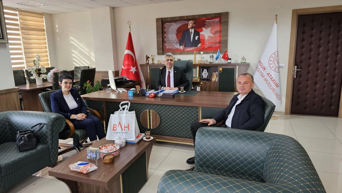 İlçe Milli Eğitim Müdürümüz Mehmet İrfan Yetik'i, Büyük Anadolu Hastanesi Yetkilileri Ziyaret Etti   