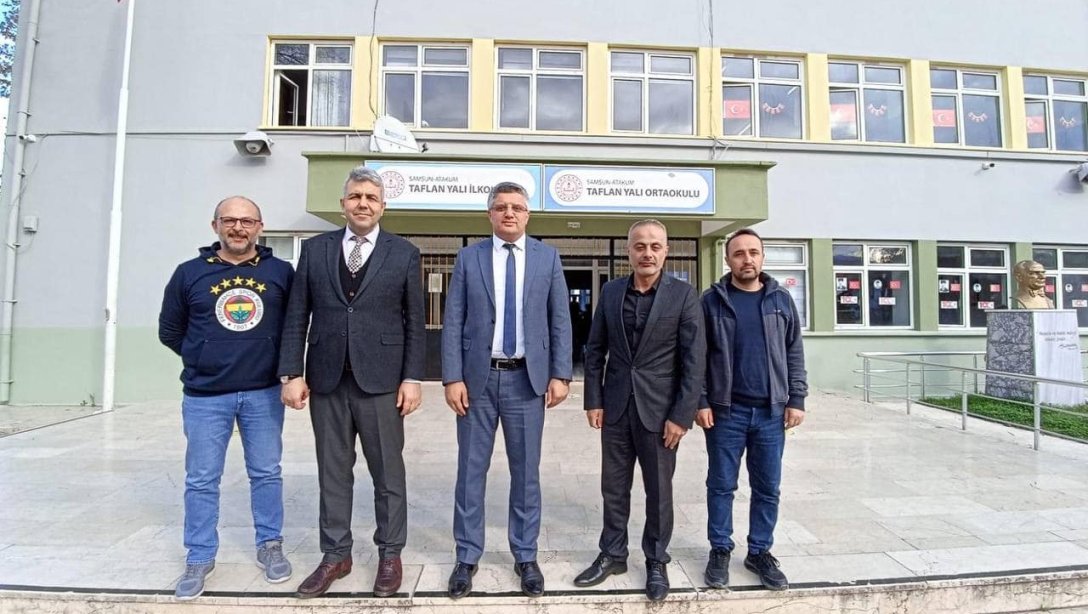 İl Milli Eğitim Müdürümüz Dr. Murat Ağar'ın, Taflan Yalı İlkokulu ve Ortaokulumuzu Ziyareti