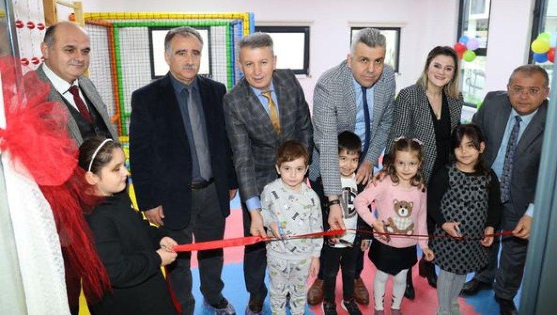 İlçe Milli Eğitim Müdürümüz Mehmet İrfan Yetik Yeşildere Anaokulumuzun Oyun Odası Açılını Yaptı