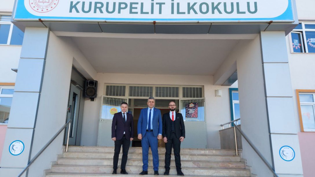 İlçe Milli Eğitim Müdürümüz Sayın Mehmet İrfan Yetik Kurupelit İlkokulumuzu ziyaret etti.