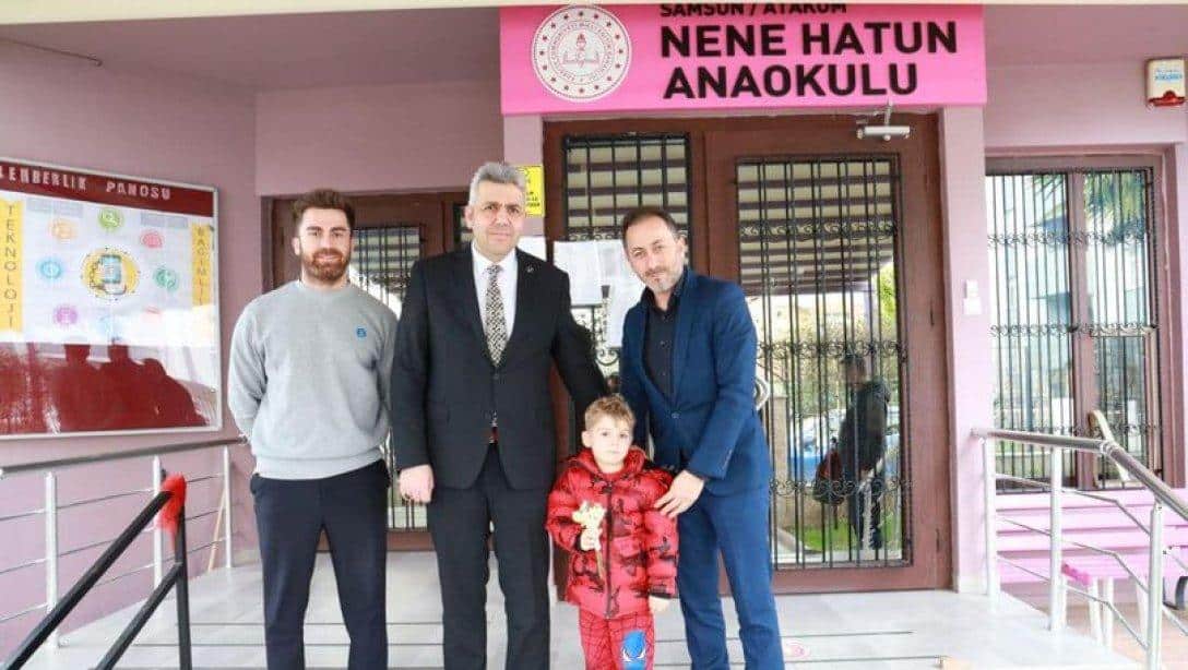 İlçe Milli Eğitim Müdürümüz Mehmet İrfan YETİK, Nene Hatun Anaokulumuzu Ziyaret Etti
