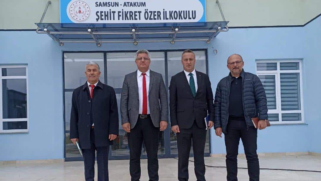 İl Müdürümüz Dr. Murat Ağar'ın, Şehit Fikret Özer İlkokulumuzu Ziyareti